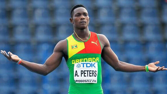 Tourism Officials Congratulate Anderson Peters on his Winning Oregon Relays Performance