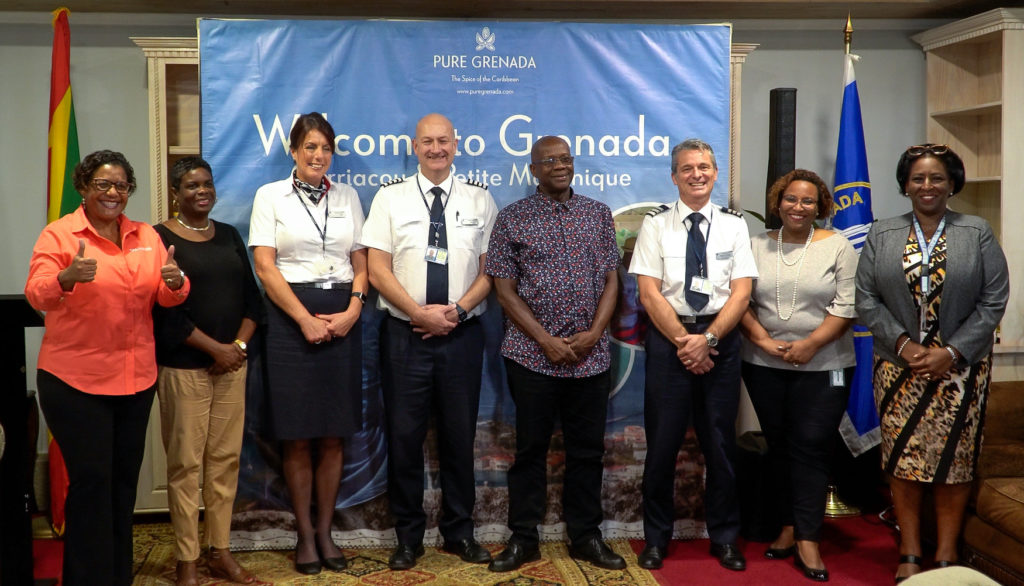 , GRENADA WELCOMES NEW BRITISH AIRWAYS SUNDAY FLIGHT