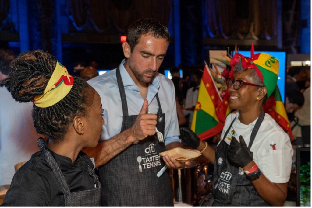 , GAME! SET! MATCH! GRENADA TOURISM AUTHORITY SERVES ACES AT CITI TASTE OF TENNIS NEW YORK
