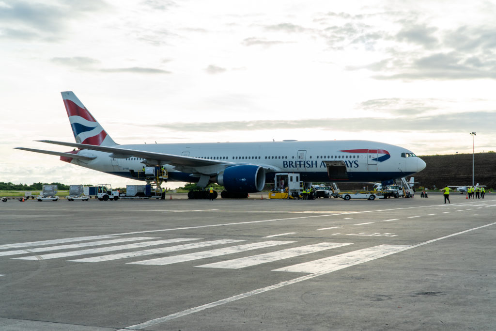 , GRENADA WELCOMES NEW BRITISH AIRWAYS SUNDAY FLIGHT